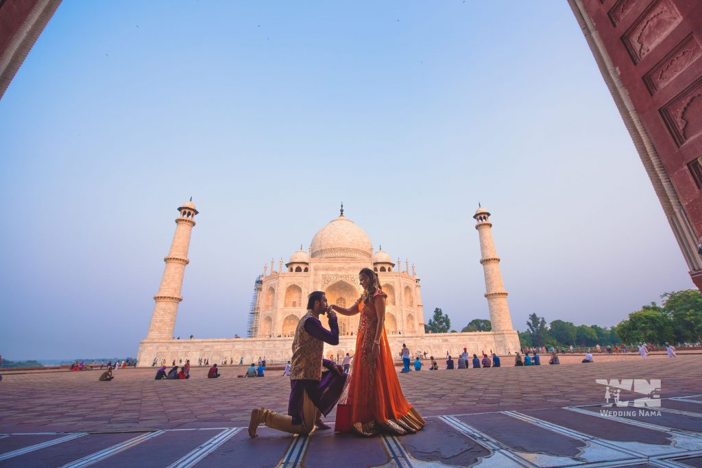 Pre Wedding Shoot at Taj Mahal, Agra